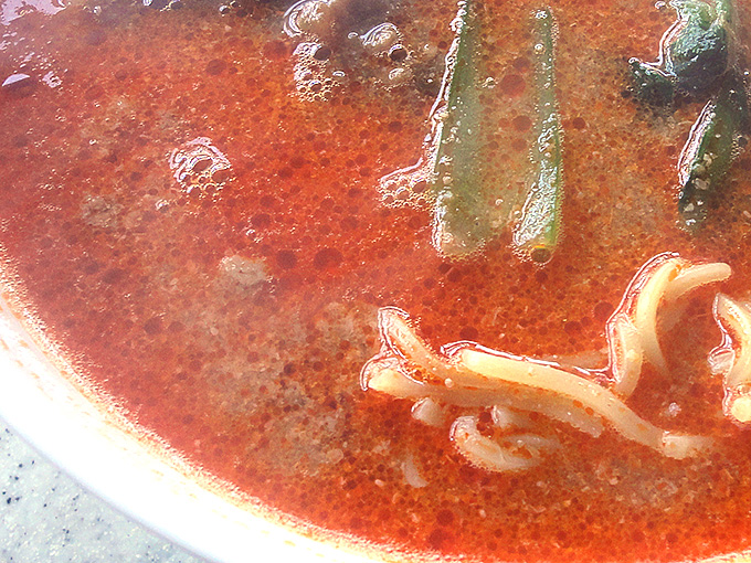 担々麺のスープ