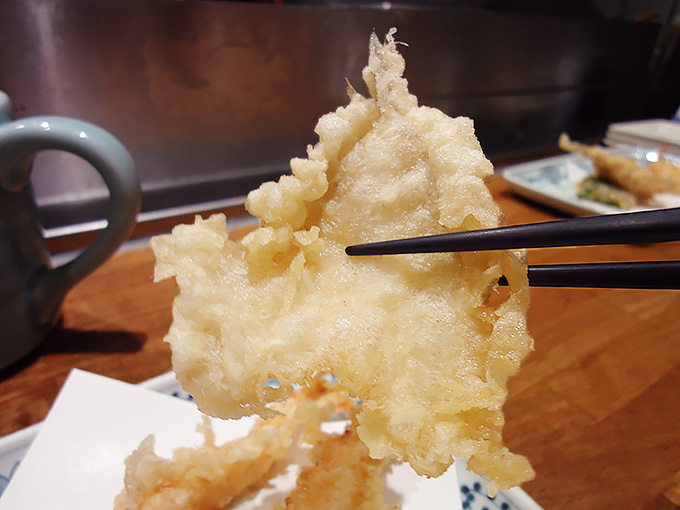 白身魚の天ぷら
